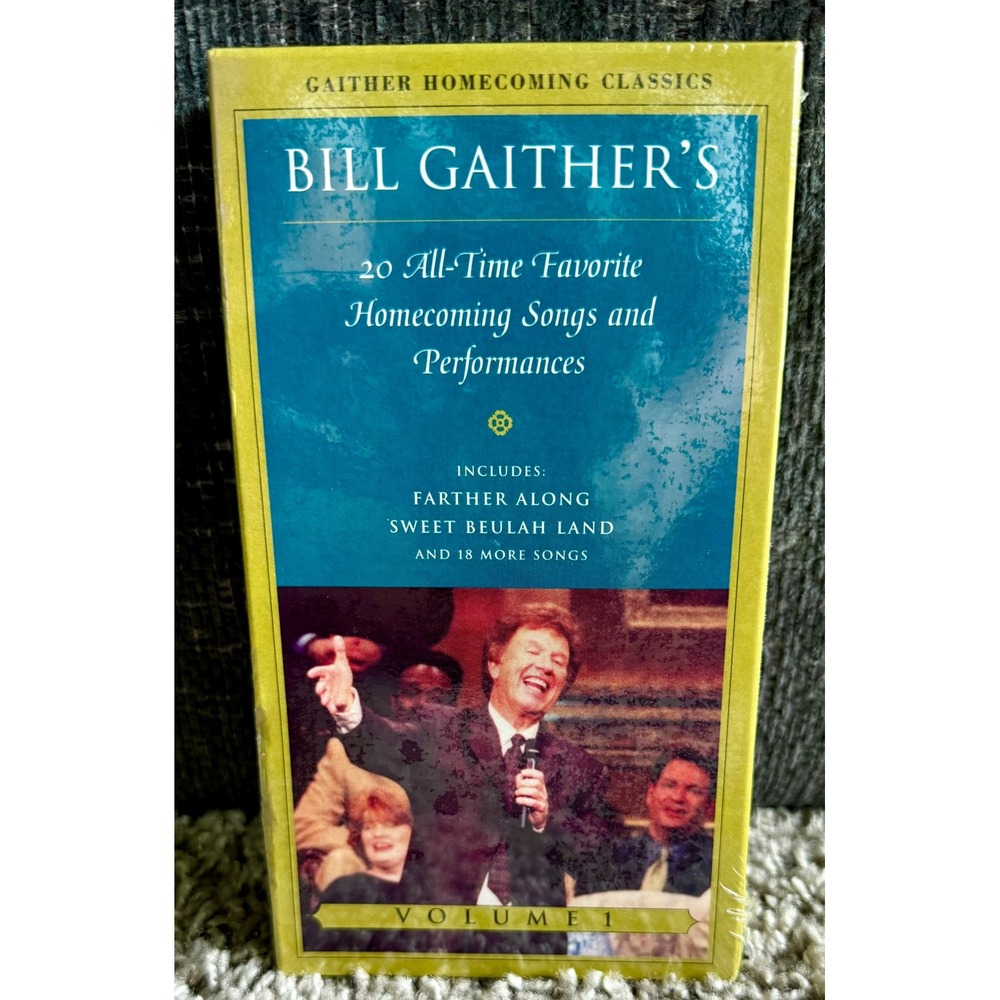 Bill Gaither VHS 20 All-Time Favorite Homecoming Songs Vol 1 NIB Gospel